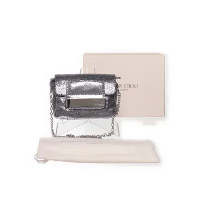 Sac pochette (Gris) de Jimmy Choo