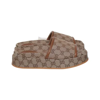 Slip-ins (Beige, Brown) from Gucci Leather