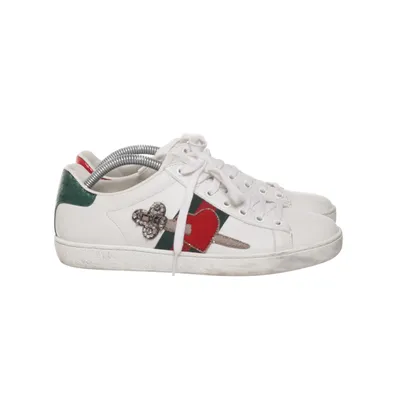 Sneakers (Vit, Röd, Grön) från Gucci Skinn