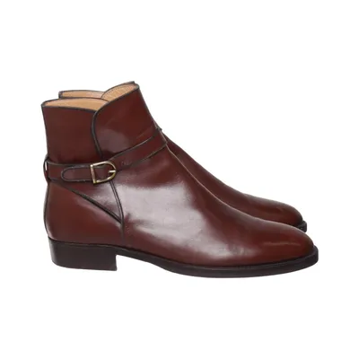 Enkellaarzen (Bruin) van Gucci Leer
