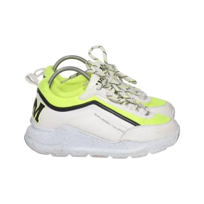 Sneakers (Wit, Geel, Zwart) van MSGM Leer