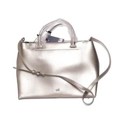 Handtasche (Silber) von Roberto Cavalli Leder