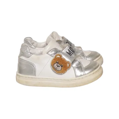 Gymnastic shoes (White, Silver) from Moschino Baby