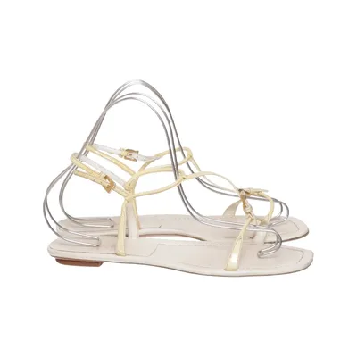 Sandals (Beige) from Prada Leather