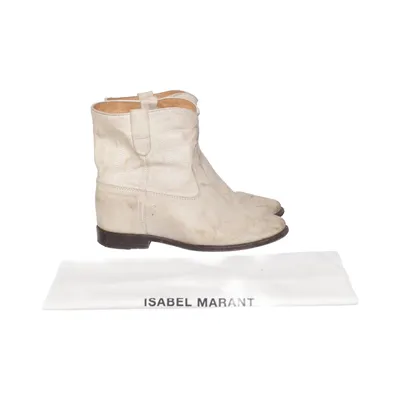 Enkellaarzen (Beige) van Isabel Marant Leer