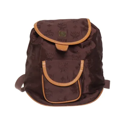 Backpack (Visetos Flap Backpack) from MCM