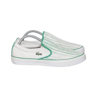 Slip-ons (White, Green) from Lacoste