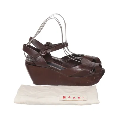 Chaussure compensées (Marron) de Marni