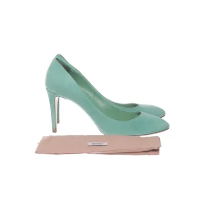 Pumps (Grön) från Miu Miu Mocka