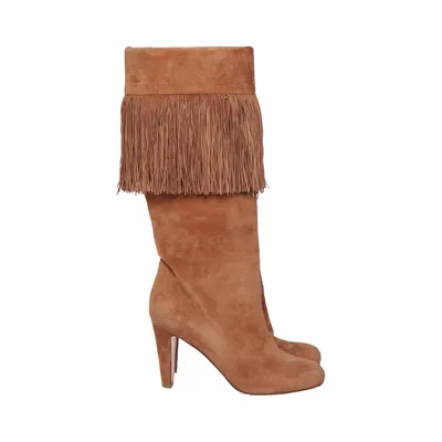 Boots (Brown) from Christian Louboutin Leather