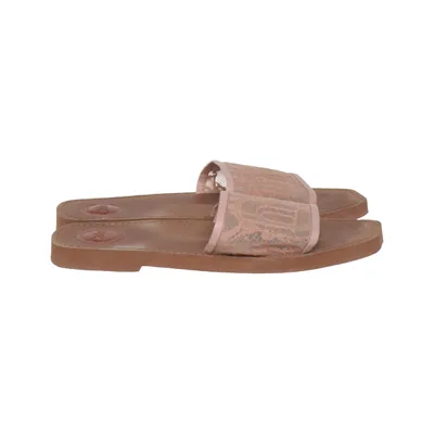 Slip-ins (Pink, Brown) from Chloé Leather