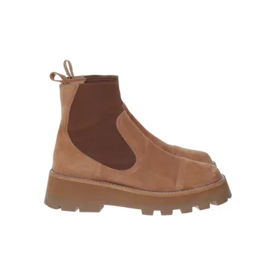 Chelsea boots (Beige, Bruin) van Jimmy Choo Suède