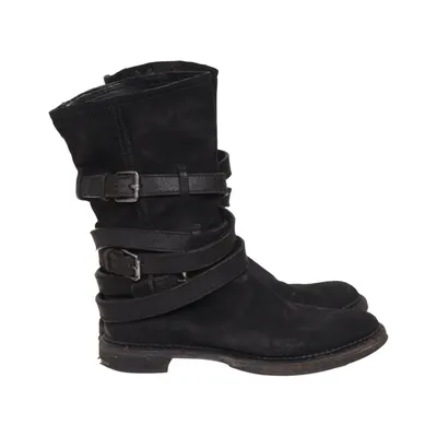 Boots (Schwarz) von Miu Miu Wildleder