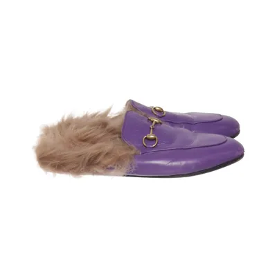 Slip-ins (Horsebit) från Gucci Skinn, Päls