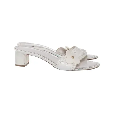 Mules (Vit) från Louis Vuitton
