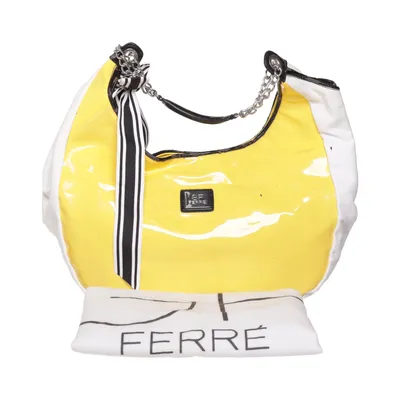Sac à main (Jaune, Blanc) de Gianfranco Ferré
