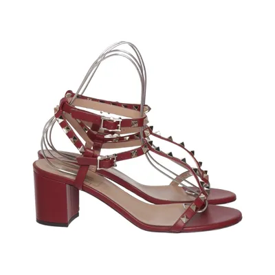Sandaletten (Rockstud) von Valentino Garavani Leder