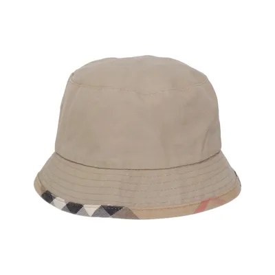 Buckethatt (Beige, Flerfärgad) från Burberry Bomull