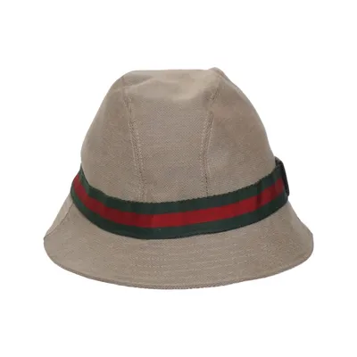 Buckethatt (Beige) från Gucci Kashmir, Bomull, Polyester, Ull