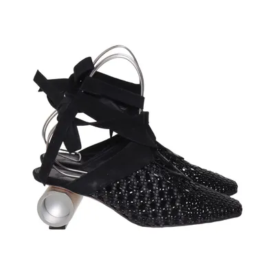 Mules (Noir) de JW Anderson Cuir