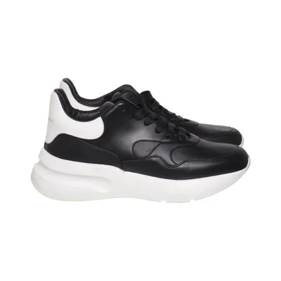 Sneakers (Black, White) from Alexander McQueen Leather
