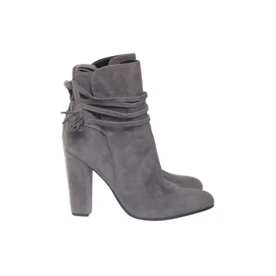 Stövletter (Grå) från Steve Madden Mocka