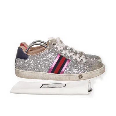 Sneakers (Ace 'Silver Glitter') från Gucci Skinn