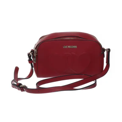 Skuldertaske (Rød) fra Love Moschino Kunstlæder