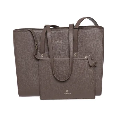 Sac à main (Gris) de Aigner Cuir
