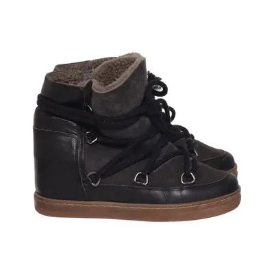 Laced boots (Black, Brown) from Isabel Marant Étoile Leather