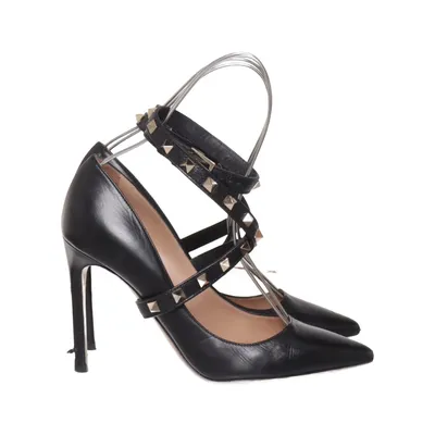 Højhælede sko  ( Rockstud Ankle) fra Valentino Garavani Læder