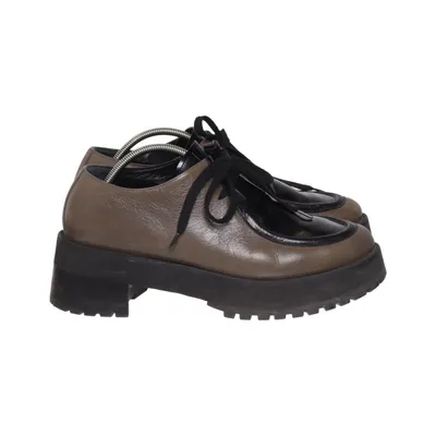 Derby shoes (Brown, Black) from Marni Leather