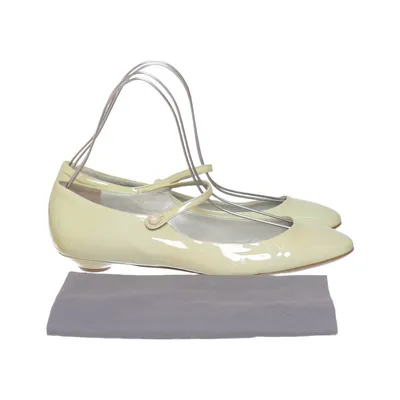 Ballerina's (Groen) van Miu Miu Leer