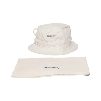 Buckethatt (Beige) från Jacquemus Bomull