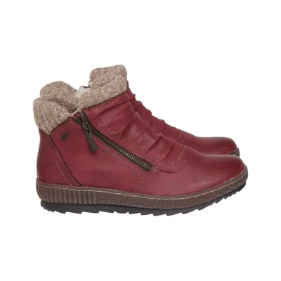 Enkellaarzen (Rood, Beige) van Relife
