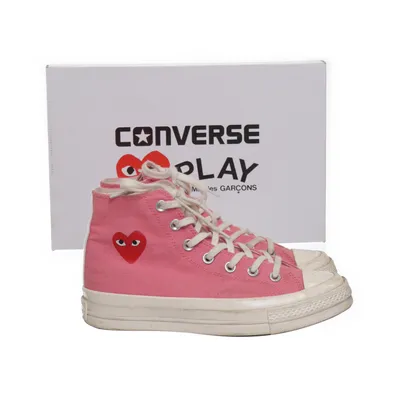 Canvas schoenen (Roze, Meerkleurig) van Comme des Garçons PLAY x Converse