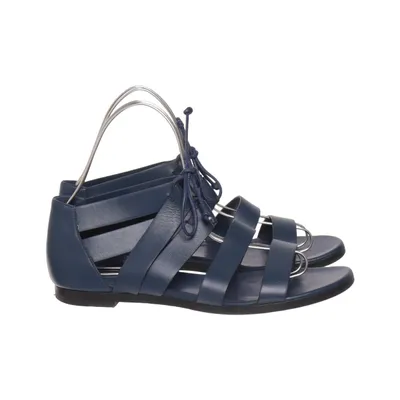 Gladiator sandals (Blue) from Hermès Leather