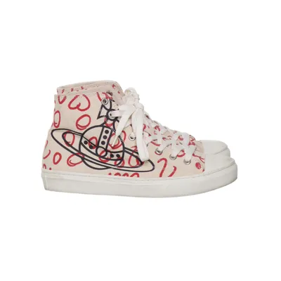 Canvas shoes (Beige, Red) from Vivienne Westwood