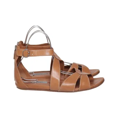 Sandalen (Beige) van Prada Leer