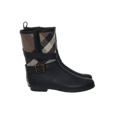 Gummistøvler (Sort, Brun) fra Burberry