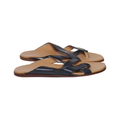 Slip-ins (Blue, Brown) from Jil Sander Leather