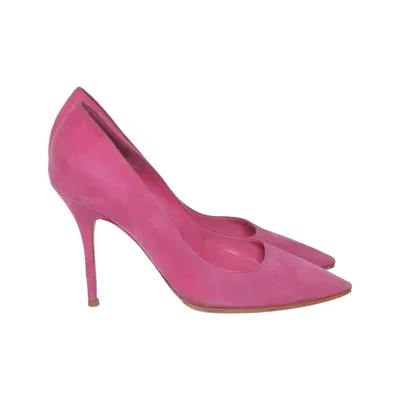 Escarpins (Rose) de Christian Dior Cuir