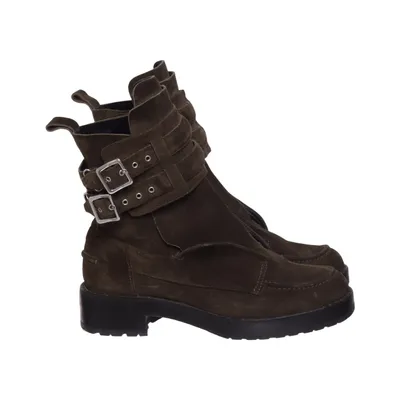Ankelstøvler (Grøn) fra Balenciaga Ruskind