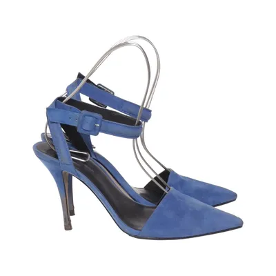 Sandales à talons hauts (Bleu) de Alexander Wang Cuir