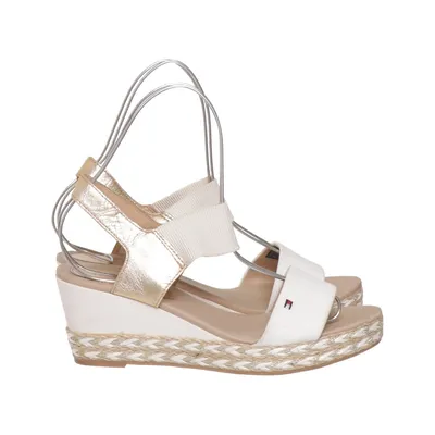 Chaussure compensées (Blanc, Or, Beige) de Tommy Hilfiger