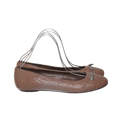 Ballerines (Marron) de Chloé Cuir