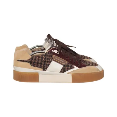Sneakers (Brown, Beige, White) from Dolce & Gabbana