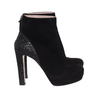 Heeled boots (Black) from Miu Miu Leather