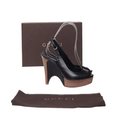 Wedges (Black) from Gucci