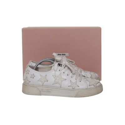 Sneakers (Vit) från Miu Miu Skinn